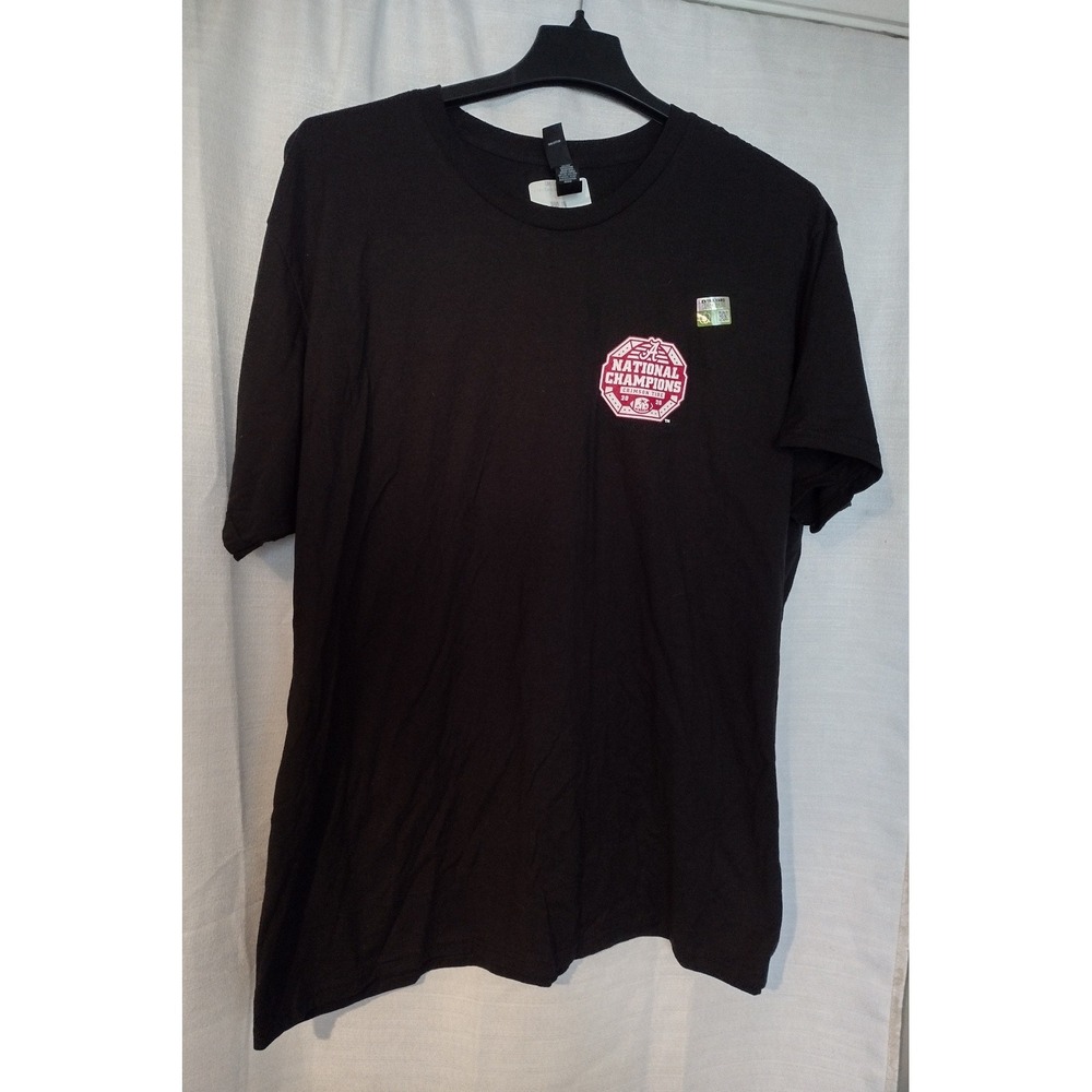 Alabama Crimson Tide 2020 National Championship T-shirt Men's 3XL Black New